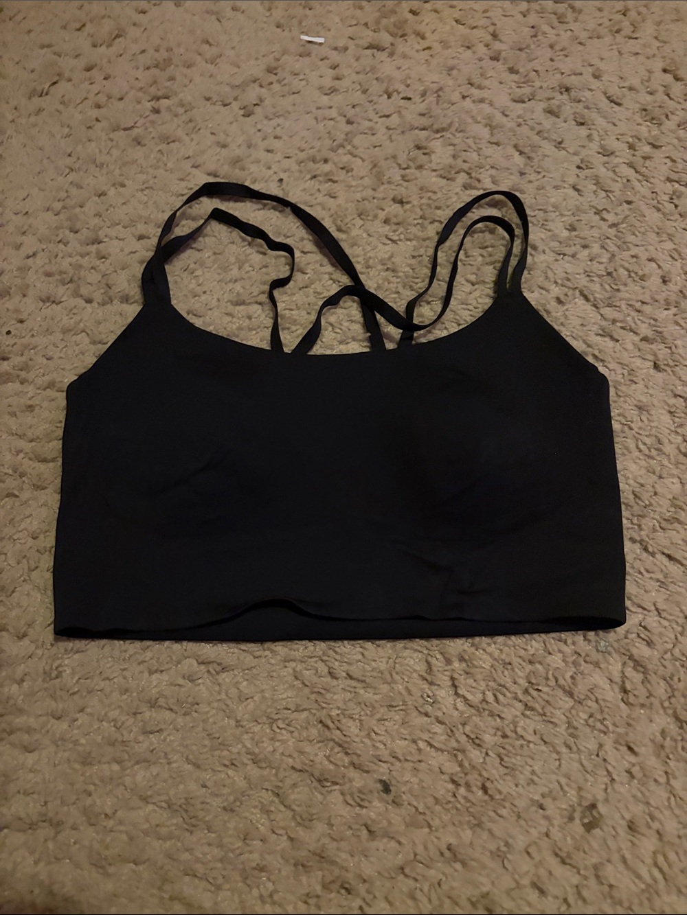 Offline by aerie hold up sport bra black
